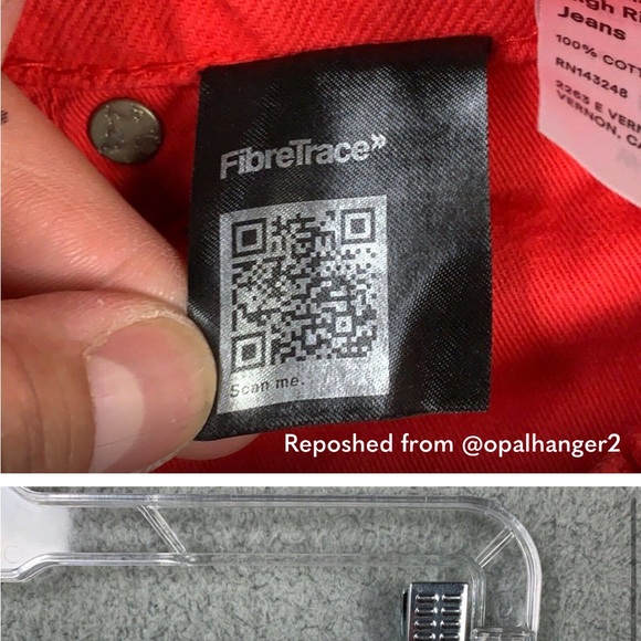 Reformation Cynthia Jeans Tomato 26 - Picture 7 of 10